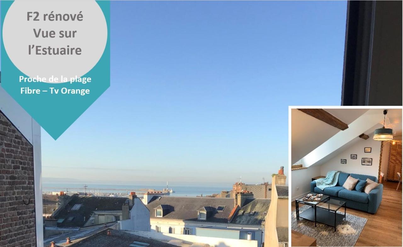 Appart Lh L'Estuaire - F2 Vue Mer Proximite Plage Hawr Zewnętrze zdjęcie